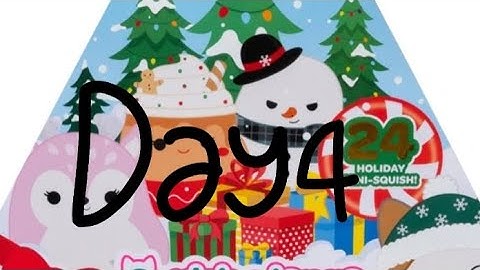 [PG] T.E.A.M Studios Squishmallows Squish-a-longs Advent Calendar Daily Unboxings Day 4