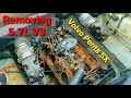 Removing OMC 5,7 V8 engine & Volvo Penta SX sterndrive. Four Winns boat project Part.2