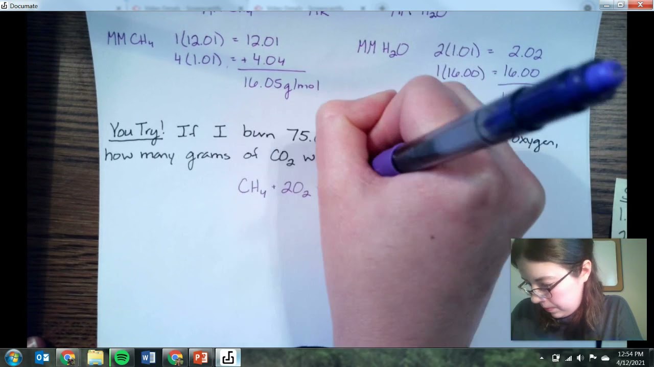 Gram to Gram Stoichiometry - YouTube