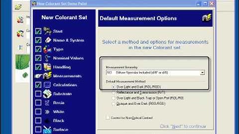 Datacolor Match Pigment-Colorant Set Maintenance