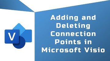 Adding and Deleting Connection Points in Microsoft Visio