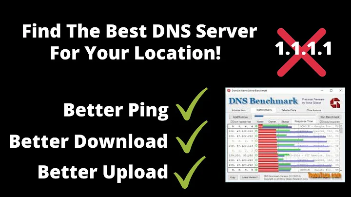 How to Find the BEST DNS Server for your Location!! (Better Ping)