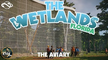 The Wetlands - Red-Crowned Crane Aviary! ¦ Planet Zoo Wetlands Animal Pack