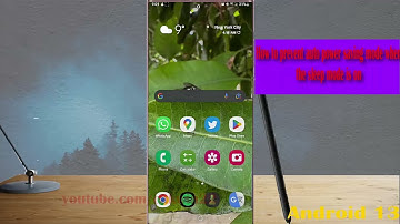 Samsung Galaxy S22 Ultra : How to prevent auto power saving mode when the sleep mode is on