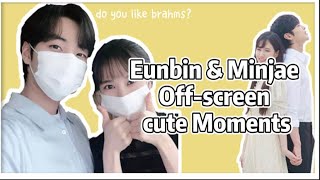 Eunbin x Minjae off-screen cute moments (do you like brahms?)