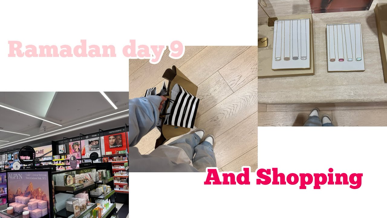 Day 9 of Ramadan, and I went to the mall for shopping 