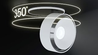 VONN - Orbit VMDL000701A020WH Surface Mounted LED Downlight Rotate
