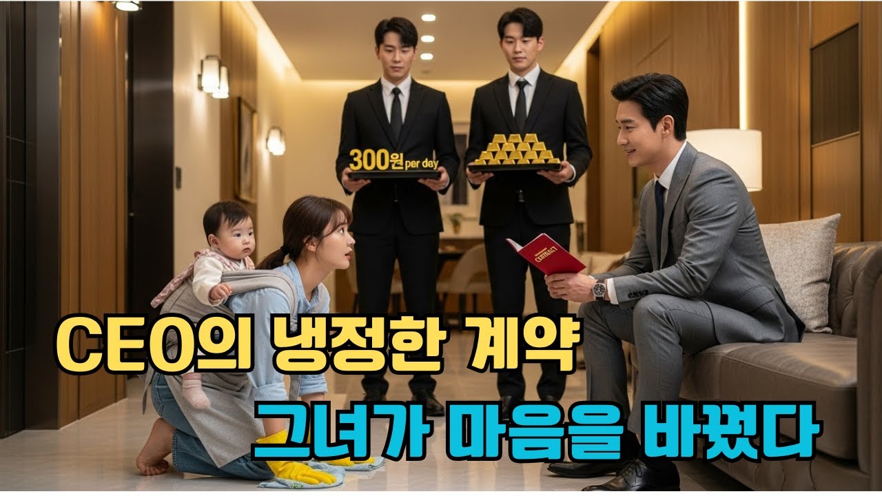 CEO가 하루 300만원 주고 아내를 고용했는데… 진짜 사랑에 빠져버렸다!
