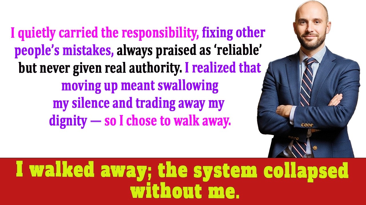 The Moment I Discovered the Unspoken Rule for Promotion Was Trading Away Personal Dignity