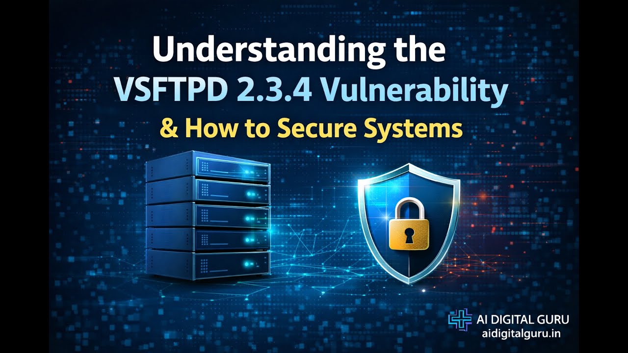 VSFTPD 2.3.4 की कमजोरी क्या है? | Cyber Security Hindi - YouTube