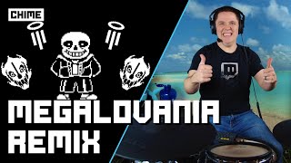 Megalovania Chime Remix On Drums!