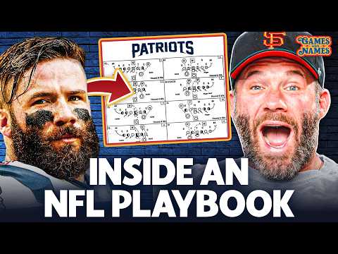 Julian Edelman Breaks Down EVERYTHING in an NFL Playbook