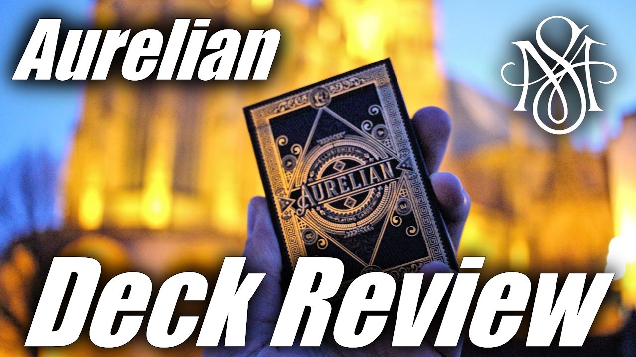 Jeu De Cartes Aurélien Noir Et Or Édition Limitée – Ellusionniste – Neuf Sous Blister