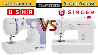 Usha Janome Dream Stitch vs Singer Promise 1408 Comparison