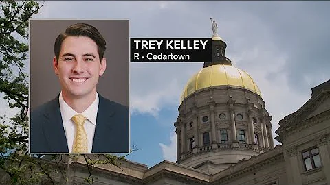 State lawmaker Trey Kelley along with another man ...