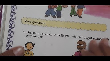 Chapter 11 Tables and Shares Part 5 Class 4 Maths by Renu Rathi