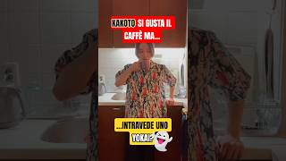 KAKOTO sta per GUSTARSI il CAFFÈ ma uno SPAVENTOSO YOKAI lo sta OSSERVANDO! #shorts
