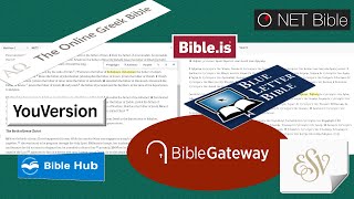 Comparison of Online Bible Software's screenshot 4