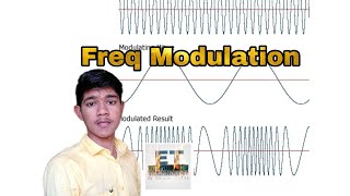Frequency modulation using Ic 555