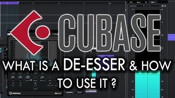 What is a DE-ESSER & how to use it to clean up vocals in Cubase l Cubase Tutorial l Quick & Easy
