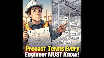 "Precast Concrete Terminology Every Engineer Should Know | Construction Basics Explained!"