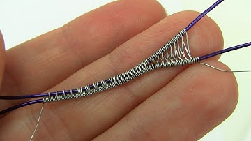 Demo: Wire Weaving/Wrapping Patterns Styles Using 2 Base Wires (Tutorial)