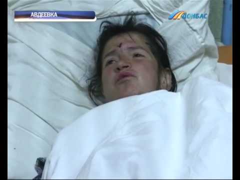Обстрел застал жителей Авдеевки на остановке общественного транспорта