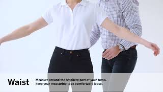 How to Measure for Tops (ladies) - Total Uniform Solutions