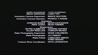 Ghostbusters 2 1989 End Credits Starz Encore 2024