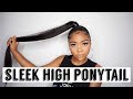 EASY Slick High Ponytail Tutorial ♡ ft. unice hair