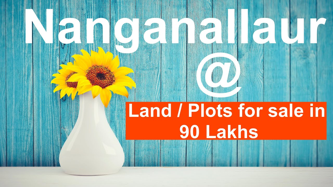 ID.56 Land / Plots for sale in 90 Lakhs 1200sq’’Ft Nanganallurready3bhkvillainraipur YouTube