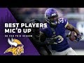 Best of 'Mic'd Up' So Far This Season | Minnesota Vikings