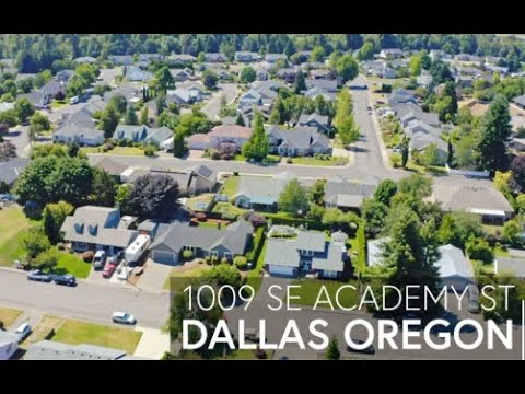 1009 South Academy St, Dallas, OR home video tour
