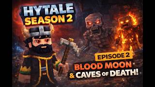 A Bloodmoon, Dangerous Caves, and Our First Ore Hunt | Hytale Season 2 Ep. 2