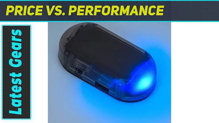 PerfecTech Car Solar Power Simulated Dummy Alarm LED Light with USB Port - The Ultimate Theftreview