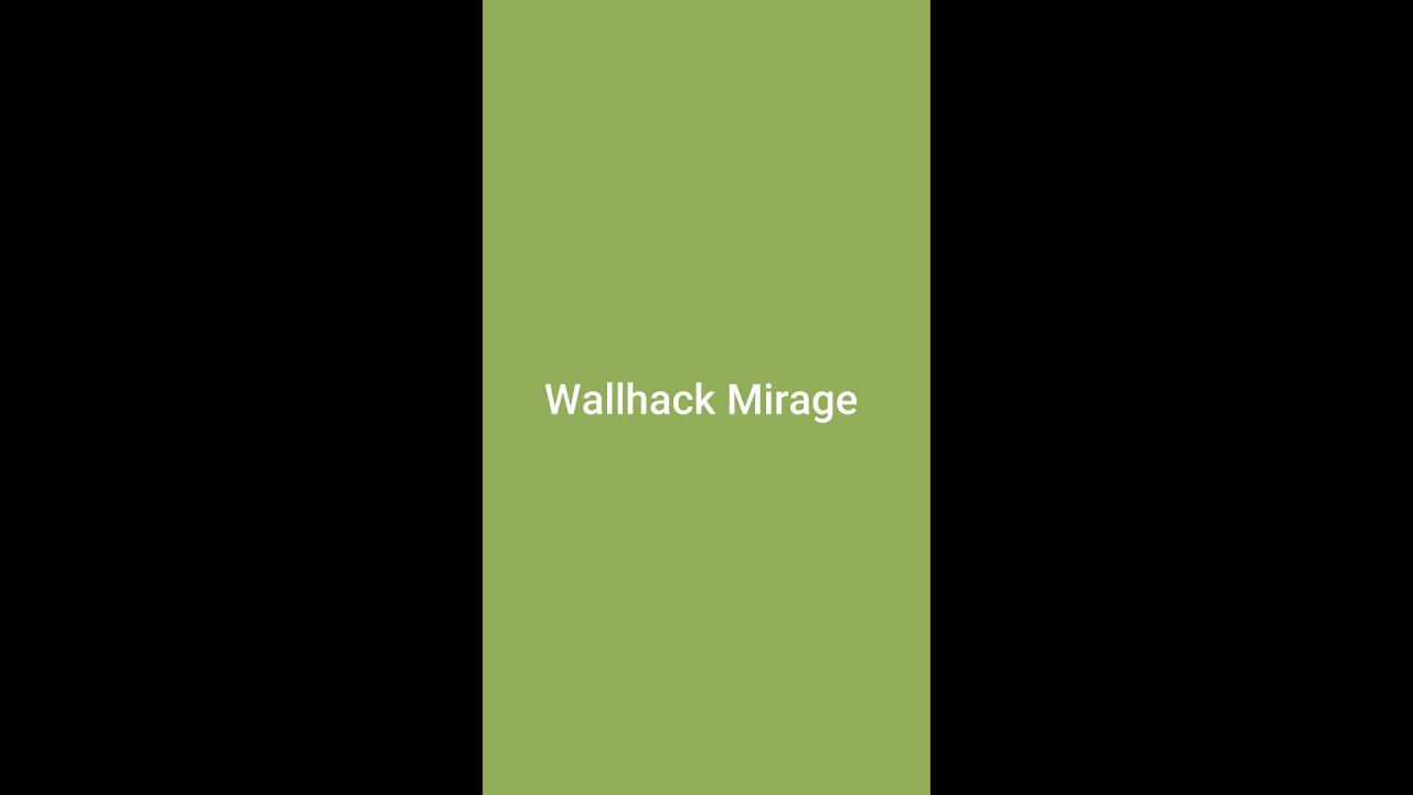 Wallhack Mirage 
