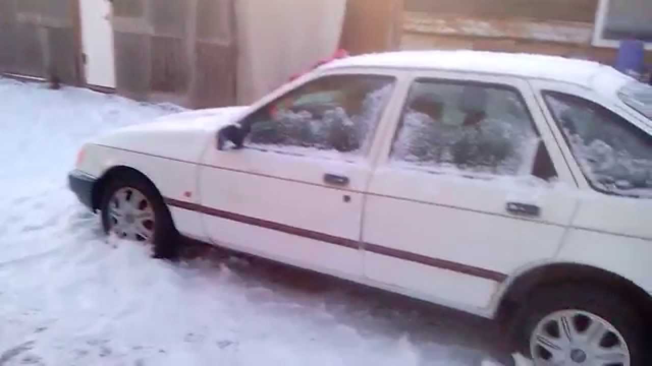 Форд Сиерра 2.0 инжектор - YouTube