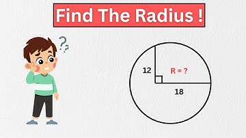 Only 1% Solved This Radius Puzzle! Can You Crack It?