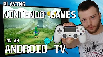 Playing NINTENDO GAMES Using Emulators on an ANDROID TV!