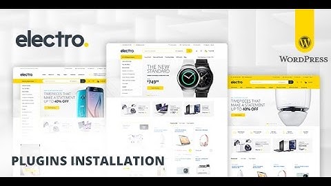 Step-2 ┇ Plugins Installation ┇v1.x.x ┇ Electro WooCommerce Theme ᴴᴰ