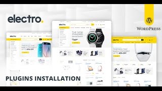 Step-2 ┇ Plugins Installation ┇v1.x.x ┇ Electro WooCommerce Theme ᴴᴰ