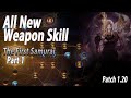 Nioh 2: All New Weapon Skill | The First Samurai (1.20)