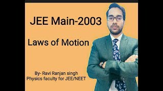 AIEEE 2003 (JEE MAIN), Laws of Motion, QUESTION WITH SOLUTION