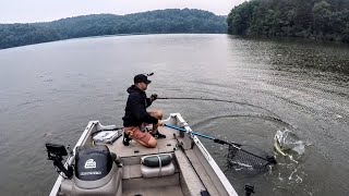 Fishing For Aggressive Ohio Musky (this lake is LOADED!)
