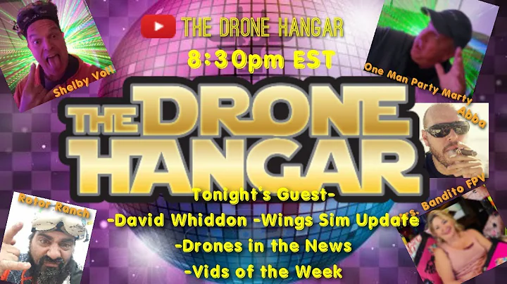 The Drone Hangar - Episode 21 - David Whiddon Wing...