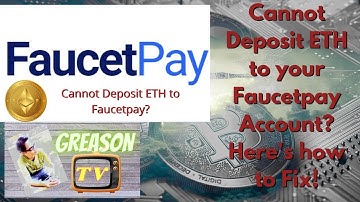 How to fix - Faucetpay ETH address for faucet claims and deposit