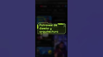 Patrones de diseño y arquitectura EXPLICADOS - Programación en español