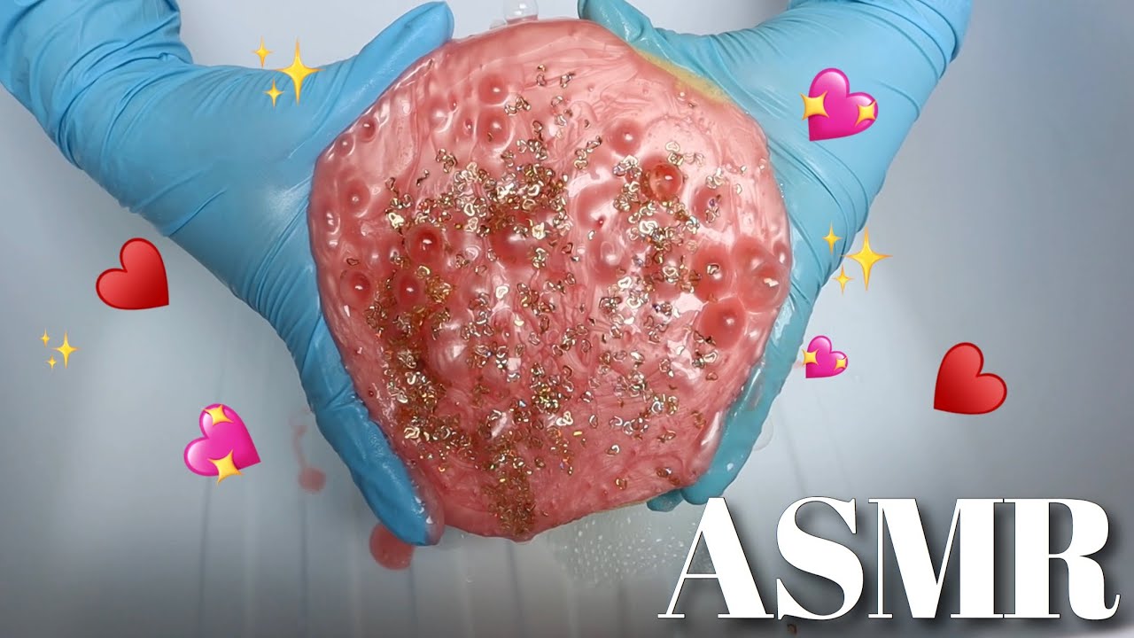 ✨💖 ASMR ODDLY SATISFYING SPONGE SQUEEZING 💖✨