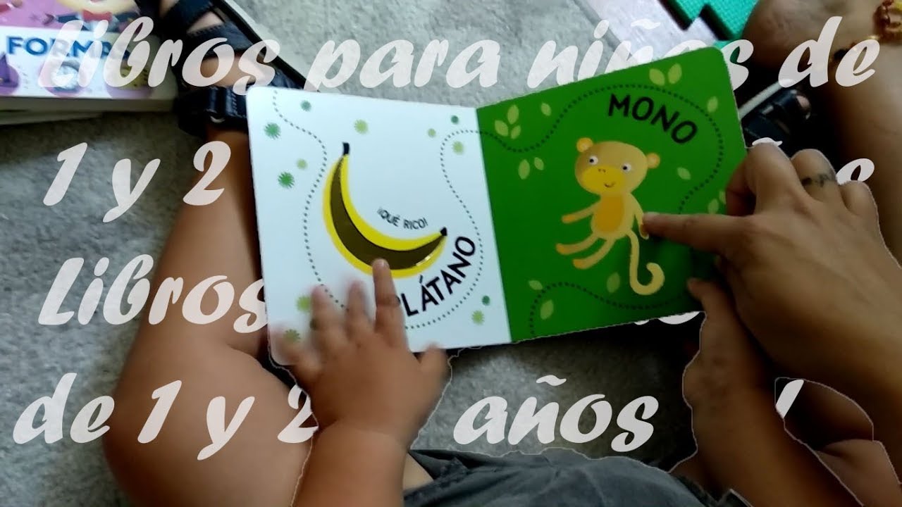 Mi bebé lee! 👶 LIBROS PARA NIÑOS de 1 - 2 años 📚 Como iniciar a tu hijo  en la lectura 👌📖💗 
