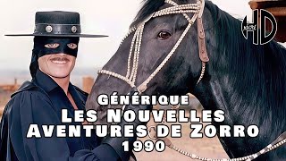 Générique Des Nouvelles Aventures De Zorro The New Zorro, New World Zorro - 1990 - Hd